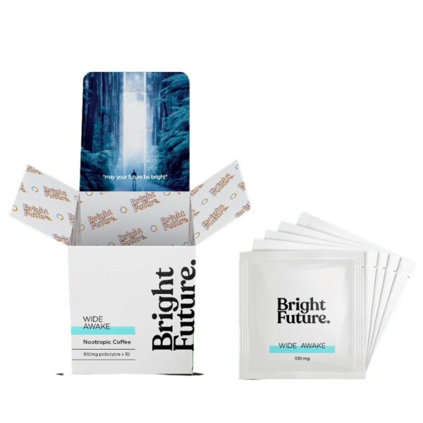 Bright Future - Nootropic Coffee - Wide Awake - 100mg | Micro Zoomiez Canada