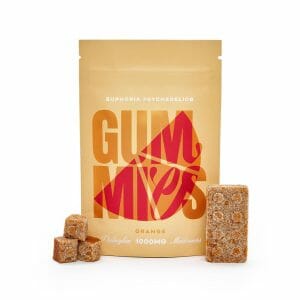Euphoria Psychedelics – Orange Gummy 1000mg | Micro Zoomiez Canada