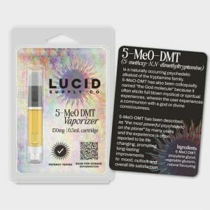 Lucid Supply Co. - 5-MeO DMT Vaporizer - 150mg/0.5mL cartridge | Micro Zoomiez Canada