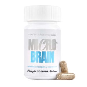 Euphoria Psychedelics – Micro Brain Capsules - (100mg X 20 Capsules) | Micro Zoomiez Canada