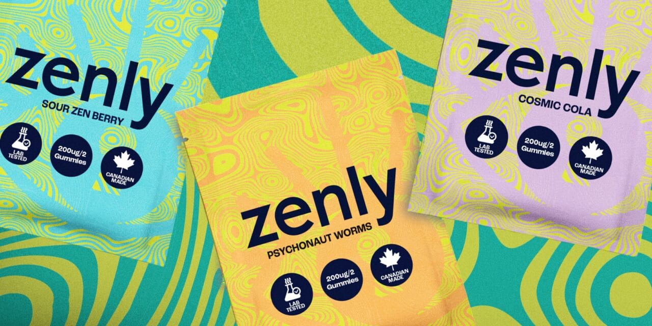 Zenly - LSD Gel Tabs - 600ug (100ug per tab) | Micro Zoomiez Canada